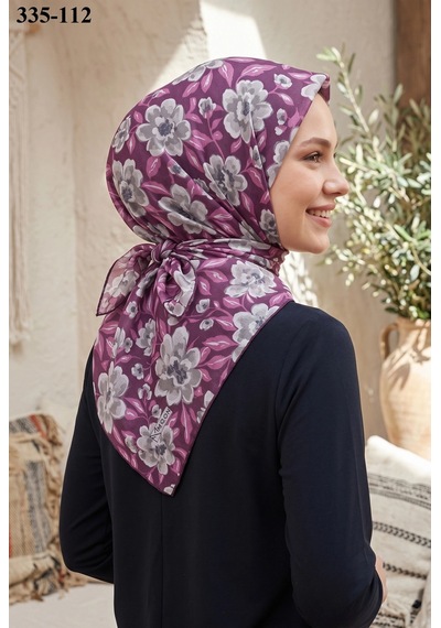 Moonscarfs Moonscarf Soft Pamuk Eşarp 335-112 Çok Renkli