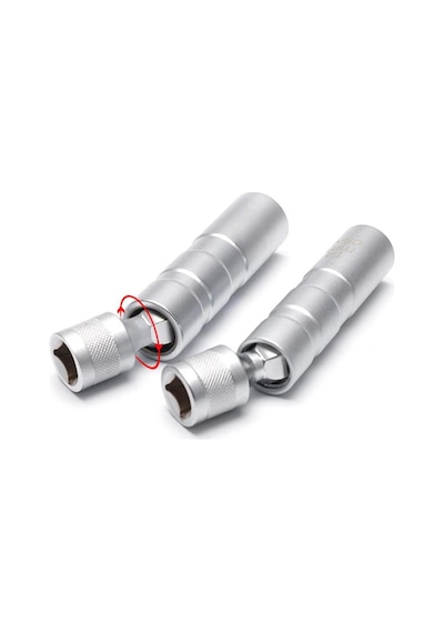 6380 Mıknatıslı Oniki Köşe Mafsallı 3/8" Buji Lokması 16 Mm