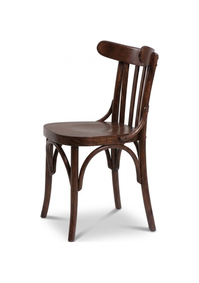 Clara Retro Thonet Kolçaklı Ahşap Sandalye Ceviz