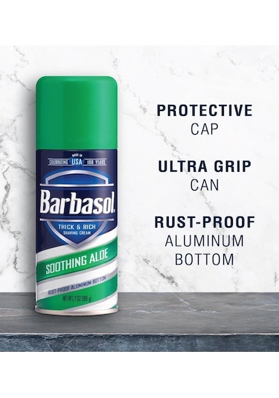 Barbasol Yatıştırıcı Aloe Tıraş Köpüğü 198 G