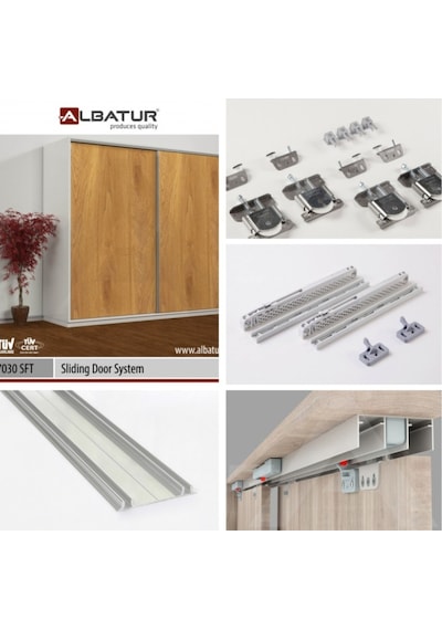 M03 7030 Sft 75 Kg Ayarlı Sürme Kapak Sistemi (3 Metre Alt Ve Üs