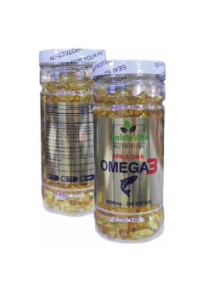 Goldevita  Omega 3 Balık Yağı 200 Yumuşak Softgel
