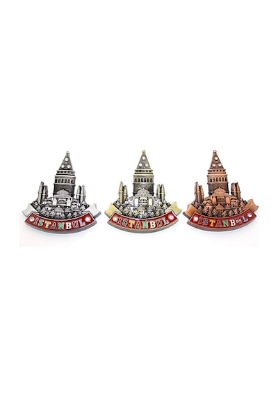 İstanbul Temalı Metal Magnet 95591404