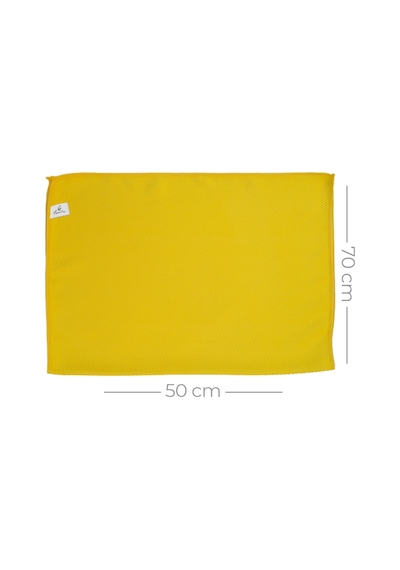 Smartbee Mikrofiber Cam Ve Jant Silme Bezi 50X70 235Gr/M2 - Sarı