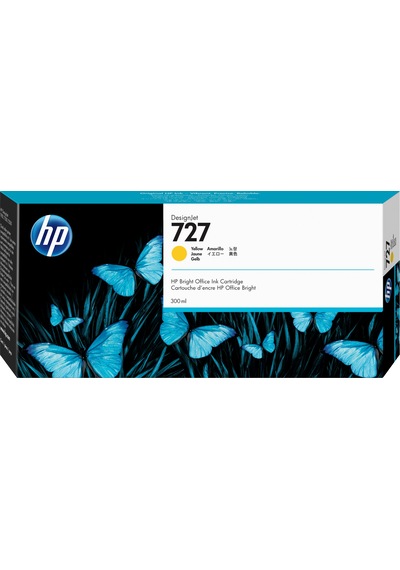 HP 727 F9J78A Mürekkep Kartuş Sarı