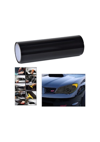 Carub 30 Cm X 10 Mt Mat Siyah Far Stop Filmi Br1190447