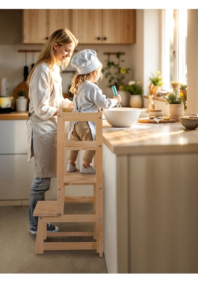 Kukka Ahşap Öğrenme Kulesi Naturel Naturel