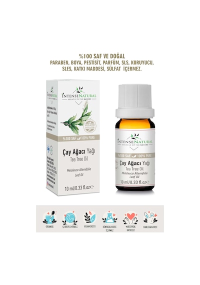 Intense Natural Çay Ağacı Yağı 10 ML