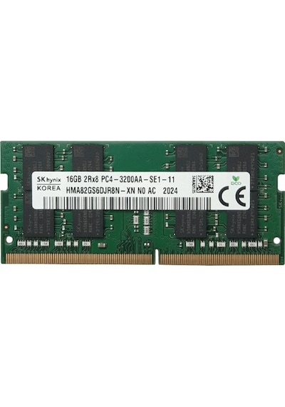 SK Hynix HMA82GS6DJR8N-XN 16 GB DDR4 3200 MHz CL22 Notebook Ram