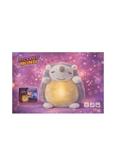 Işıklı Ve Sesli Uyku Arkadaşım Peluş Oyuncak Gri