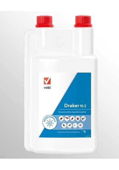 Vebi Draker 10.2 Kokusuz Konsantre Genel Haşere 1 L