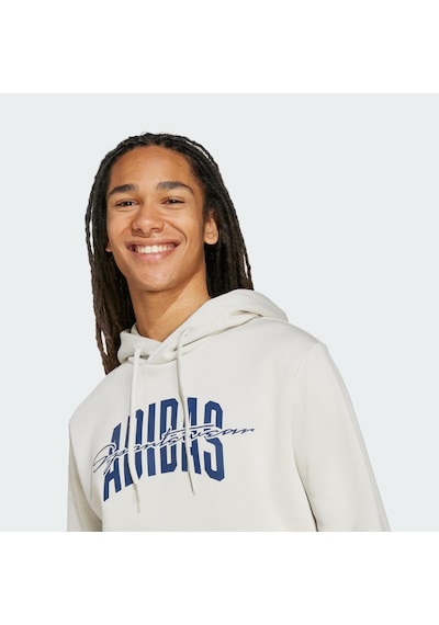 Adidas Collegiate Script Graphic Erkek Sweatshirt C-adıjm6424e50a00 Bej