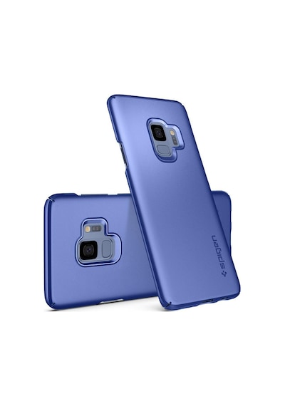 Spigen Galaxy Uyumlu S9 Kılıf Thin Fit Blue Coral
