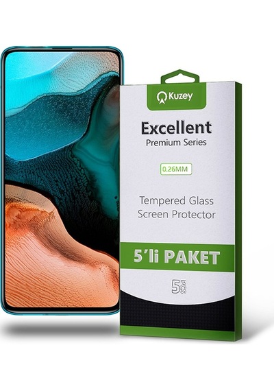 Xiaomi Redmi K30 Pro Ekran Koruyucu Cam 5 Adet Ekonomik Paket (541371588) 20 Tl Fark Ile Apple Uyumlu iPhone Hızlı Şarj Kablosu