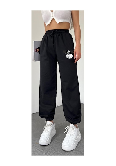 Blackjack Giyim Unısex Slim Fit Jogger Eşofman Altı Blacktopac