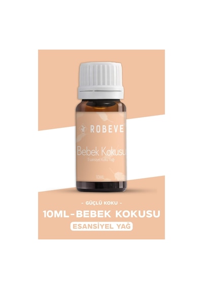 Robeve Bebek Kokusu Uçucu Yağ Esansiyel Yağ Uçucu Koku Yağı Hava Nemlendirici Uçucu Yağı Difüzör Esansı 10ml