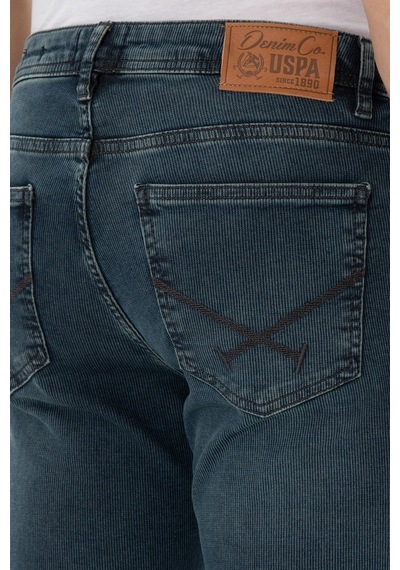 U.S. Polo Assn. Erkek Mavi Slim Fit Jean Pantolon 50310337-DN0030 U.S. Polo Assn. Erkek Mavi Slim Fit Jean Pantolon 50310337-DN0030