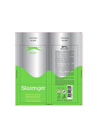 Active Sport Kadın Yeşil Deodorant