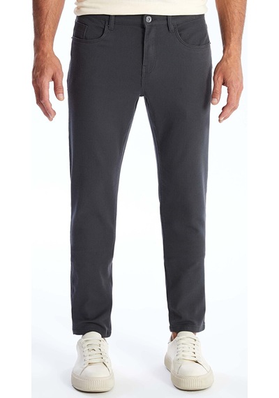 Lcwaıkıkı Classic Antrasit Dar Kalıp Erkek Chino Pantolon