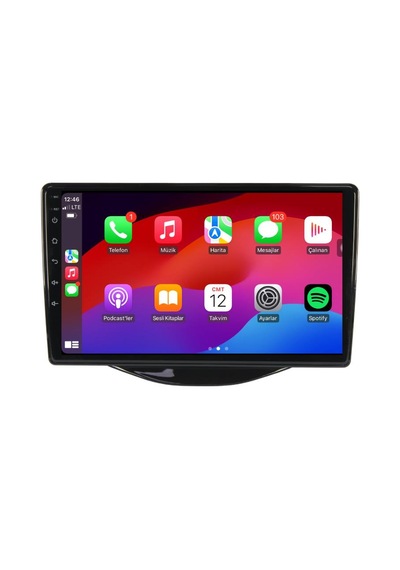Citroen C1 Android Multimedya Sistemi 4-64 Cadence 2014-2016 +360 Kamera 9"