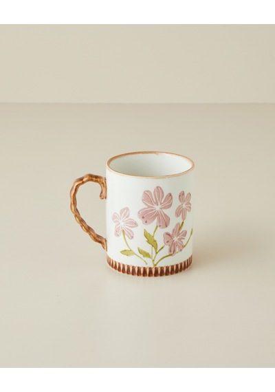 English Home Livy Stoneware Kupa 470 Ml Pembe
