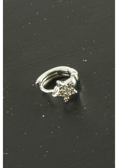 Yıldız Lüks Çelik Kulak Burun Piercing 1 Adet Çok Renkli 61255359
