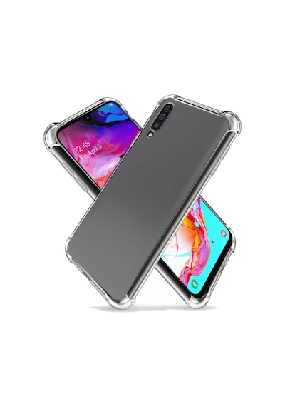 Samsung Galaxy A40 Uyumlu Kapak Şeffaf Airbag Köşe Korumalı Antishock Silikon Kapak