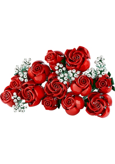 LEGO® Icons Gül Buketi 10328 - Yetiskinler için Koleksiyonluk ve Sergilenebilir Yaratici Çiçek Model Yapim Seti (822 Parça)