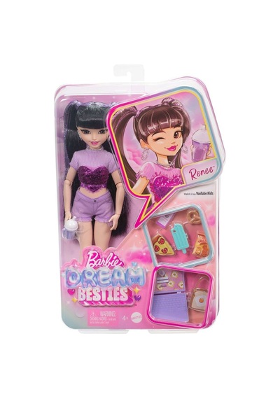 Hyc24 Barbie Dream Besties Ana Karakter Bebekler Renee Çok Renkli