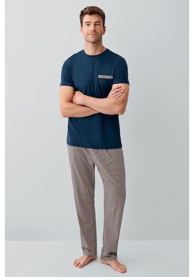 Arnetta Erkek Lacivert Pijama Takım 5274-49521 Lacivert
