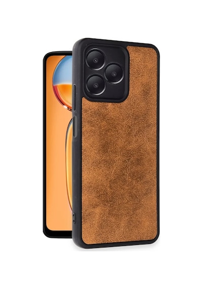 Newface Realme Note 50 4g Kılıf Aras Deri Kapak - Taba Resimdeki