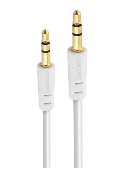 Concord C-817 3.5mm Aux Kablo 1.5 Mt. Beyaz
