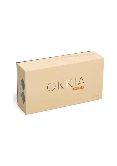Okkia Club Alıcudı Siyah Lens Polarize Güneş Gözlüğü Siyah
