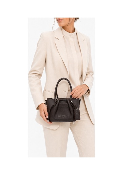 Just Polo Kadın Günlük Veya Özel Kullanıma Uygun Ayarlanabilir Askılı Şık El & Omuz Çantası Tote Bag Kahverengi