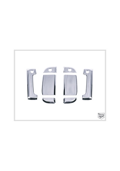 Vw T4 Transporter Krom Kapı Kolu 4 Kapı 1995-2003 Paslanmaz Çelik