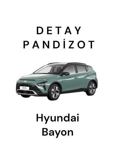 Hyundai Bayon Pandizot Bagaj Rafı