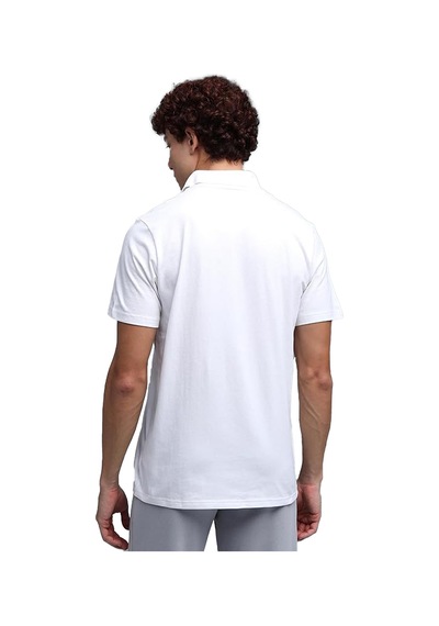 Puma F1 Ess Logo Erkek Tişört BEYAZ