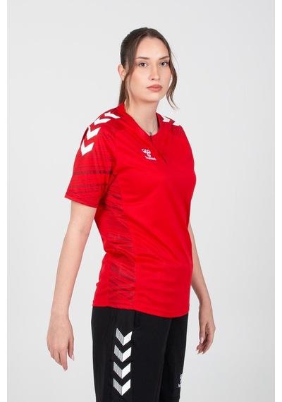 Hummel Line Kamp Tişört Kırmızı