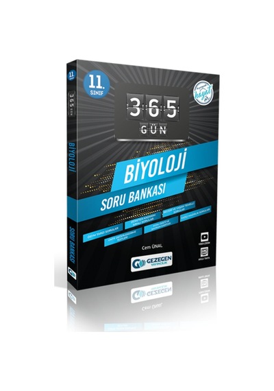 Gezegen Yayınları 11. Sınıf 365 Gün Biyoloji Soru Bankası