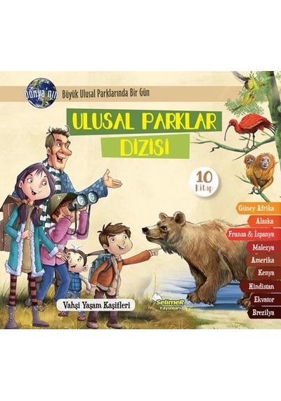 Ulusal Parklar Dizisi - 10 Kitap Takım - Manpreet Kaur Aden - Selimer