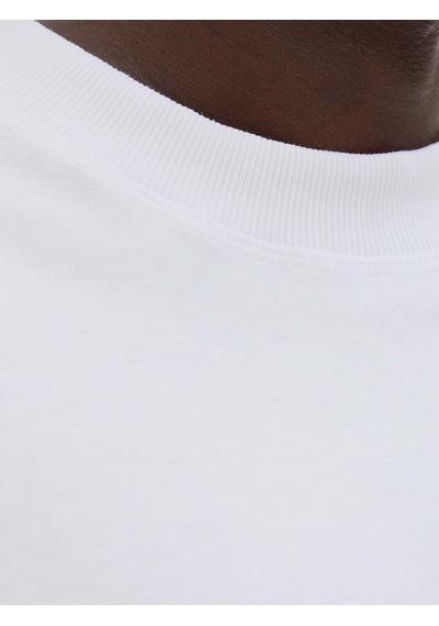 Jack & Jones Dynamic Script Erkek Beyaz Tişört 12273310-bw Beyaz