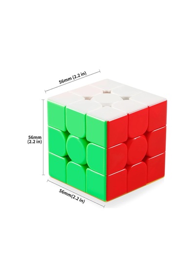 Moyu 3x3 Klasik Cube - Stickersız Akıl Zeka Küp