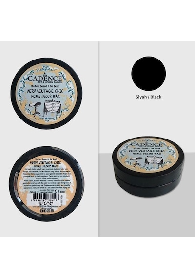 Cadence Home Decor Wax - Siyah