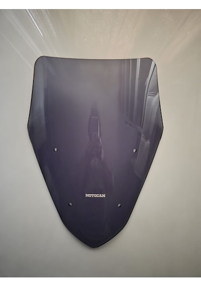 Motocam Yamaha Tricity 125 Ön Cam 2014-2026 Model 43cm Füme Renkli 4mm Sportif