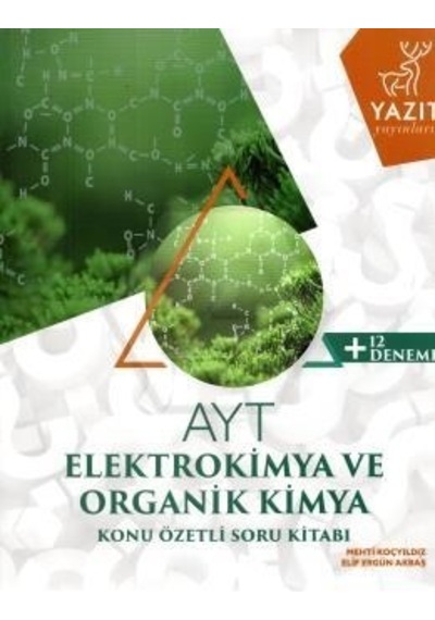 Yazıt Yks Ayt Elektrokimya ve Org.Kimya Konu Özetli Soru Yeni