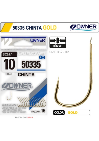 Owner 50335 Chinta Gold İğne 4