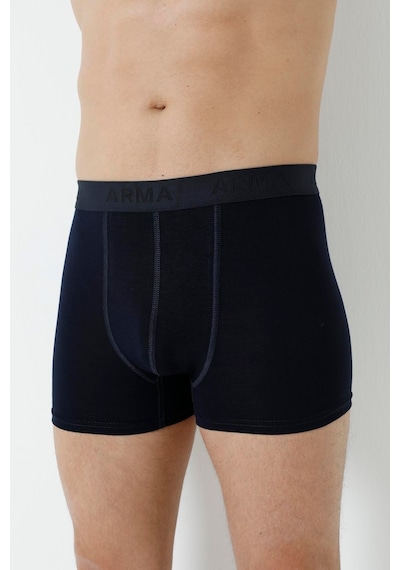 Arma Yıldız Erkek Lacivert Bambu Boxer 3'lü Paket-lacivert