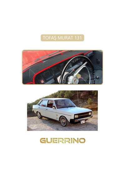 Tofaş Murat 131torpido Koruma Halısı Bej Kenar