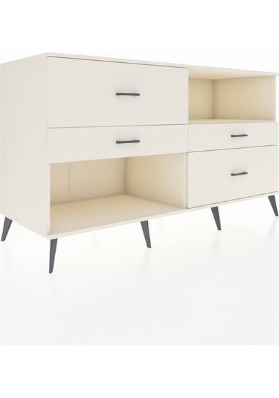 Kronos Konsol Tek Raflı 4 Çekmeceli 176x59x99 Aytaşı-aytaşı Aytaşı-aytaşı
