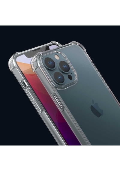 Apple Uyumlu iPhone 13 Pro Max Kilif Zore Nitro Anti Shock Silikon 523204653